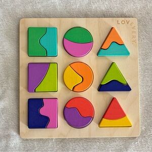 LOVEVERY "The Free Spirit" Land & Sky Puzzle Two-Part Puzzle Board (34,35,36m)